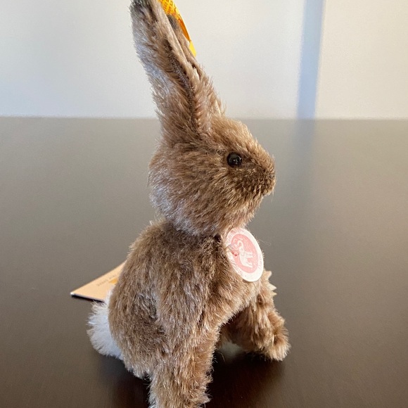 Brown Steiff Dormy Rabbit - Picture 7 of 7